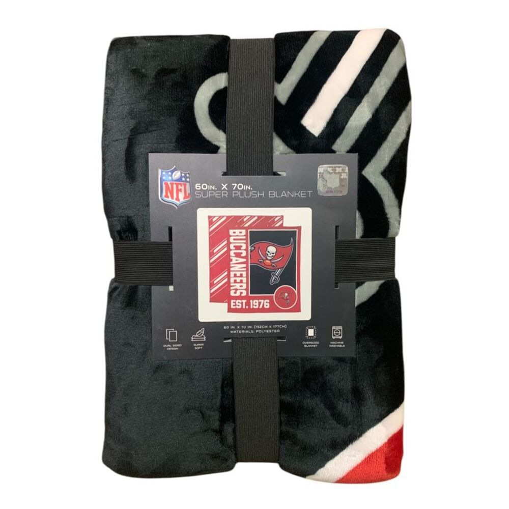 Tampa Bay Buccaneers - Logo Brands NFL Officially Licensed 60in. x 70in. Super P